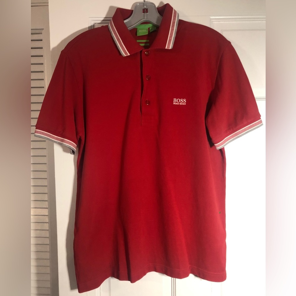 Boss by Hugo Boss Polo T-Shirt, size Medium, modern fit, stretch